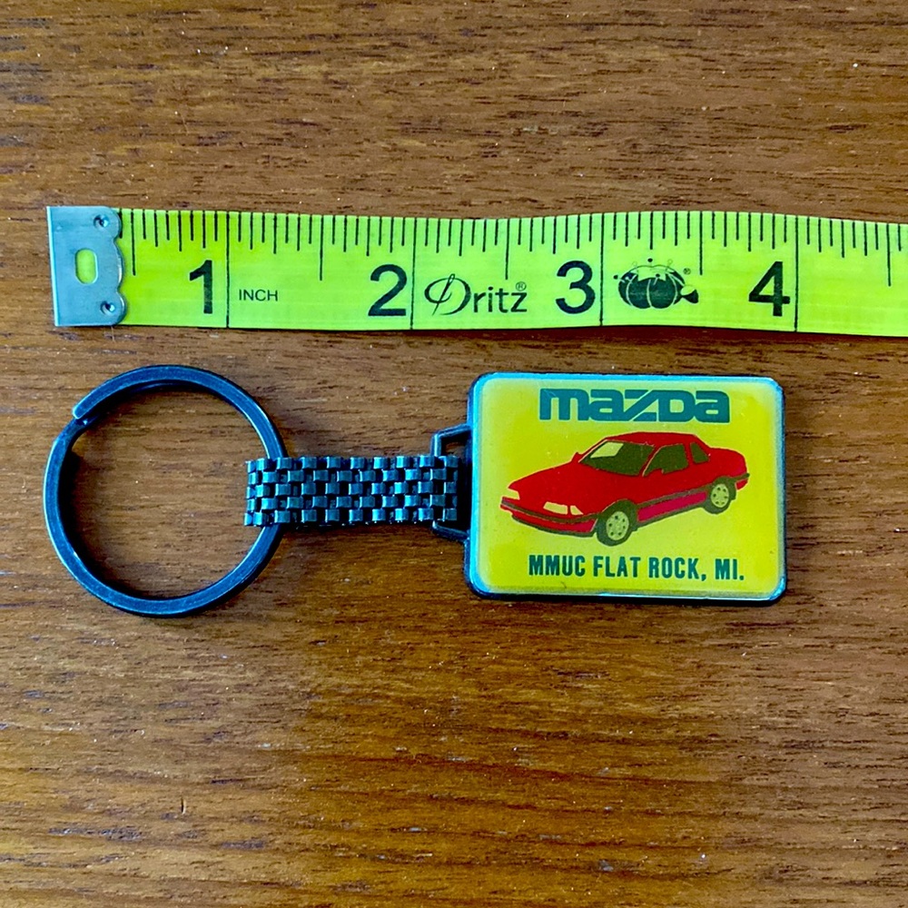 MAZDA Vintage Keychain